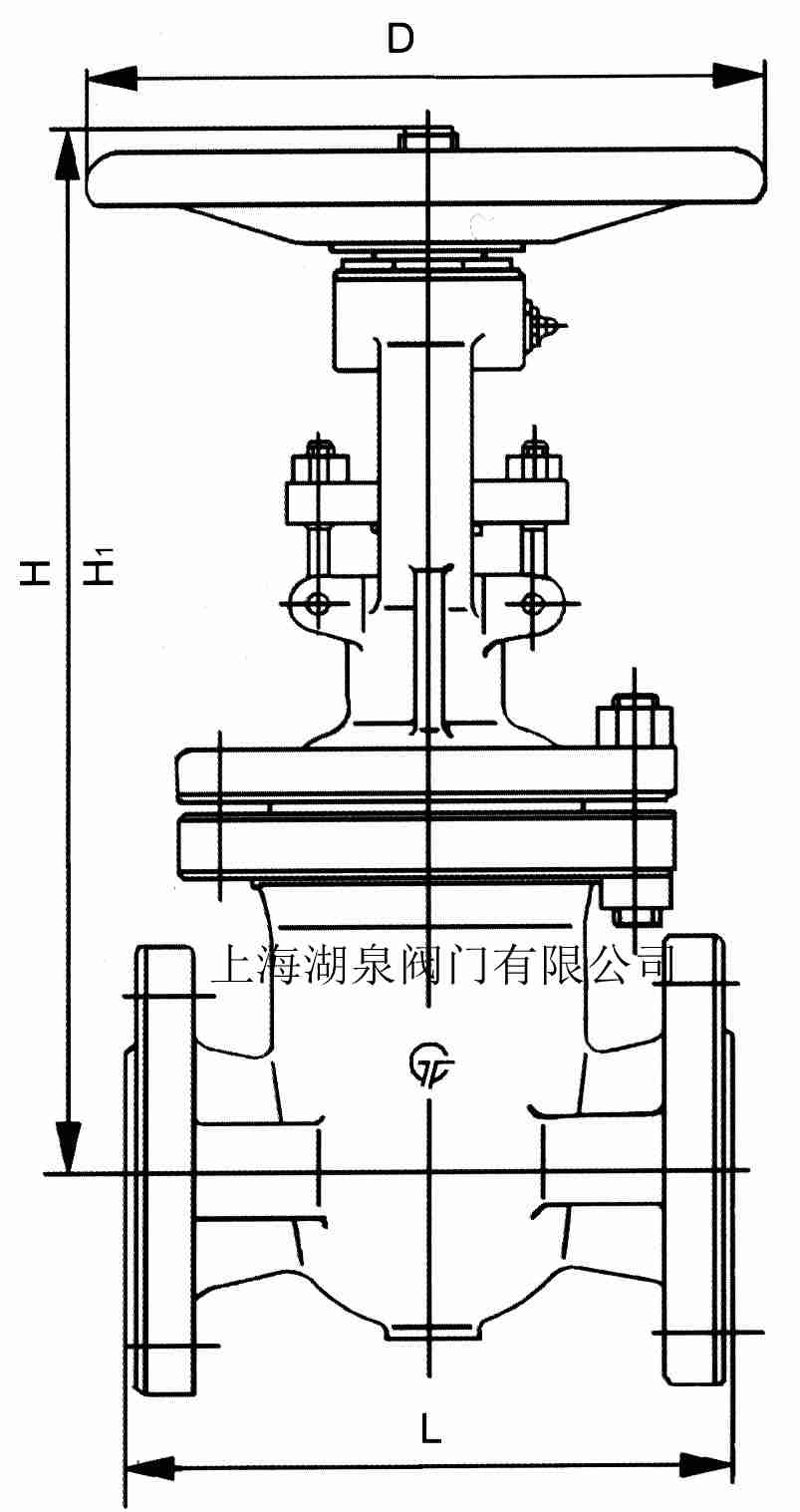 電動閘閥結構圖解